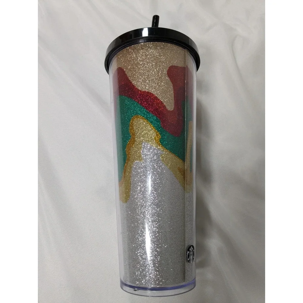 2018 Starbucks‎ Holiday Collection Sand Flow Glitter Cup